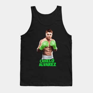 the winner of canelo alvarez Tank Top